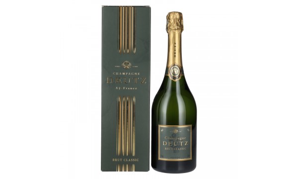 Deutz Champagne Brut Classic 12% Vol. 0,75l dovanų dėžutėje, sausas