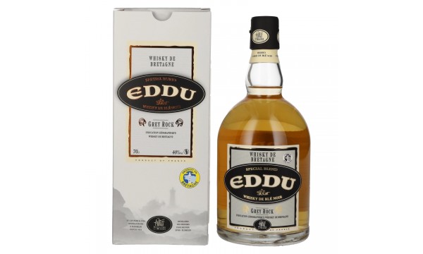 Eddu Grey Rock Whisky Blend 40% Vol. 0,7l dovanų dėžutėje