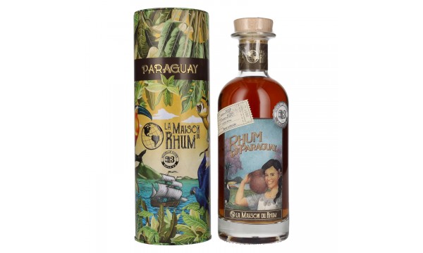 La Maison du Rhum PARAGUAY 2007/2020 Batch N° 3 45% Vol. 0,7l dėžutėje iš skardos