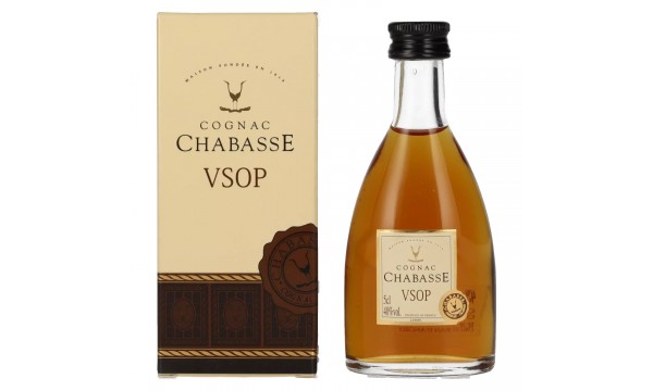 Chabasse VSOP Cognac 40% Vol. 0,05l dovanų dėžutėje