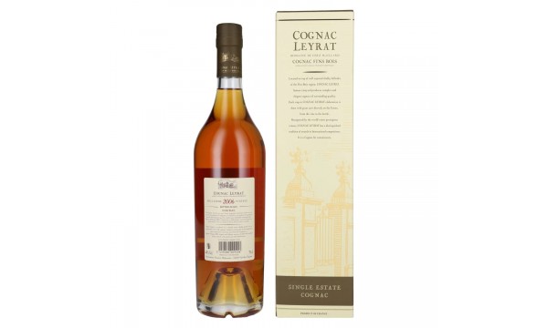 Cognac Leyrat Single Estate Cognac Vintage 2006 44% Vol. 0,7l dovanų dėžutėje