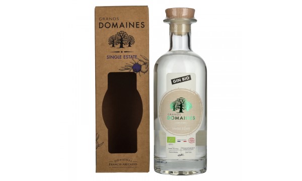 Grands Domaines Bio French Gin 40% Vol. 0,7l dovanų dėžutėje