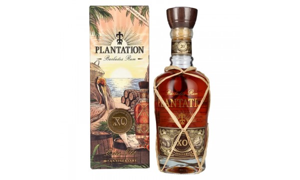 Plantation Rum BARBADOS XO 20th Anniversary 40% Vol. 0,7l dovanų dėžutėje