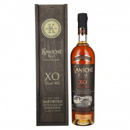 Kaniché Rum XO Double Wood Artisanal Rum 40% Vol. 0,7l medinėje dėžutėje