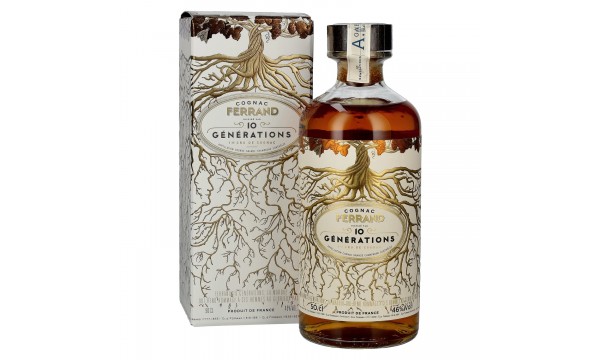 Cognac Ferrand 10 GÉNÉRATIONS 1er Cru de Cognac Grande Champagne 46% Vol. 0,5l dovanų dėžutėje
