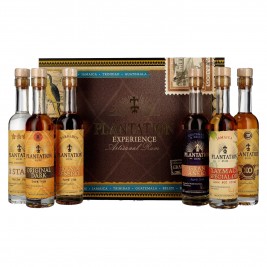 Plantation EXPERIENCE BOX Artisanal Rum 41% Vol. 6x0,1l dovanų dėžutėje
