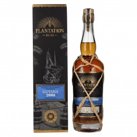 Plantation Rum GUYANA Red Pineau des Charentes Maturation 2008 47,6% Vol. 0,7l dovanų dėžutėje