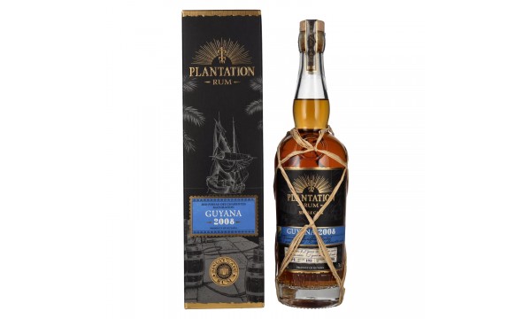 Plantation Rum GUYANA Red Pineau des Charentes Maturation 2008 47,6% Vol. 0,7l dovanų dėžutėje