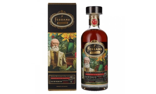 Ferrand RENEGADE BARREL N°3 Eau de Vie de Vin 48,2% Vol. 0,7l dovanų dėžutėje
