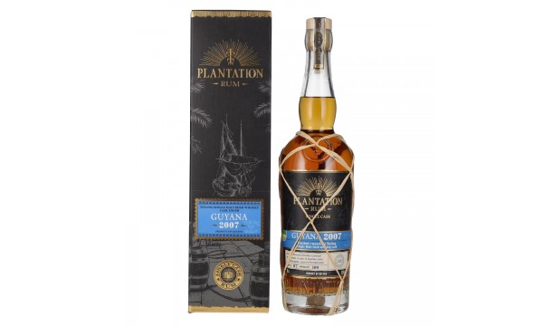 Plantation Rum GUYANA Single Cask Teeling Whiskey Cask Finish 2007 53,6% Vol. 0,7l dovanų dėžutėje