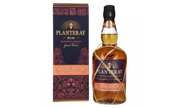 Planteray Rum GUATEMALA & BÉLIZE Gran Añejo 42% Vol. 0,7l dovanų dėžutėje