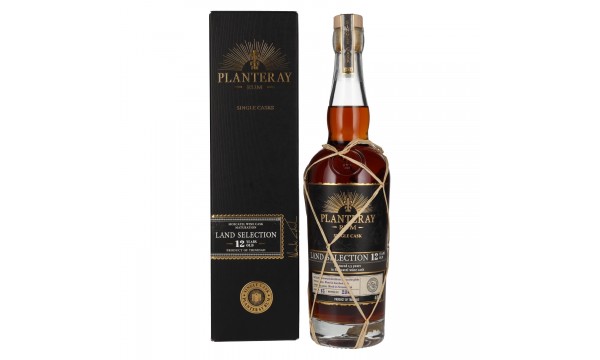 Planteray Rum LANDS SELECTION 12 Years Old Moscatel Cask Finish 46,6% Vol. 0,7l dovanų dėžutėje