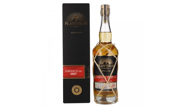 Planteray Rum JAMAICA VRW 2017 Kentucky Bourbon Cask Finish 52% Vol. 0,7l dovanų dėžutėje