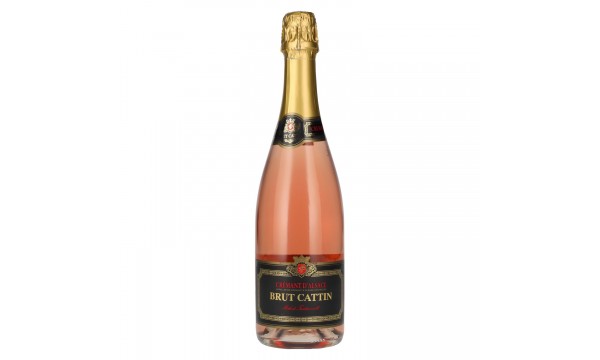 Crémant d'Alsace Brut Cattin Rosé Méthode Traditionnelle 12% Vol. 0,75l, briutas