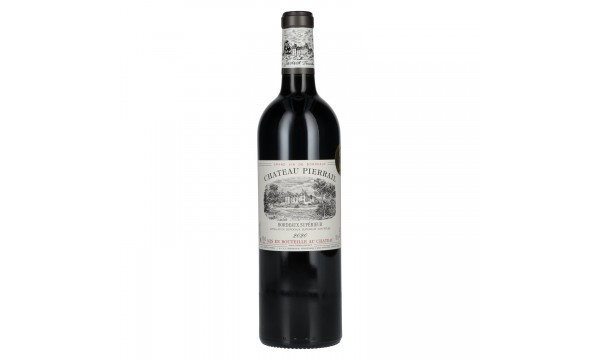 Chateau Pierrail Bordeaux Supérieur 2020 15% Vol. 0,75l, sausas