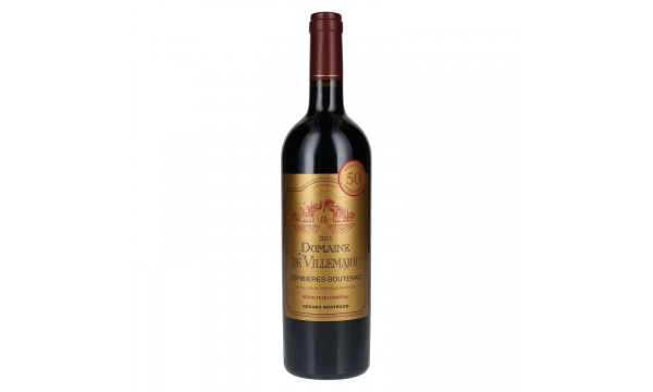 Gérard Bertrand CORBIÈRES BOUTENAC Domaine De Villemajou Rouge 2023 15% Vol. 0,75l, sausas Gérard Bertrand CORBIÈRES BOUTENAC Domaine De Villemajou Rouge 2023 15% Vol. 0,75l, sausas