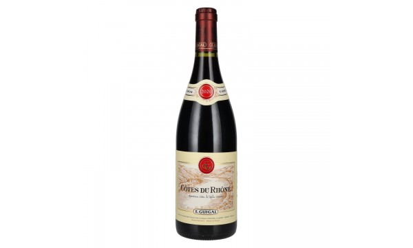 E. Guigal Côtes du Rhone AC 2020 15% Vol. 0,75l, sausas E. Guigal Côtes du Rhone AC 2020 15% Vol. 0,75l, sausas