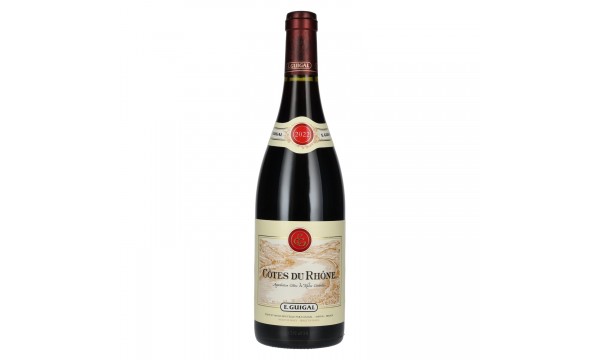 E. Guigal Côtes du Rhone AC 2022 15% Vol. 0,75l, sausas E. Guigal Côtes du Rhone AC 2022 15% Vol. 0,75l, sausas