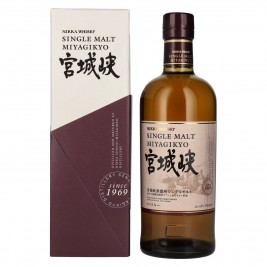 Nikka Miyagikyo Single Malt Whisky 45% Vol. 0,7l dovanų dėžutėje