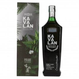 Kavalan CONCERTMASTER Port Cask Finish Festif Edition Single Malt Whisky 40% Vol. 0,7l dovanų dėžutėje