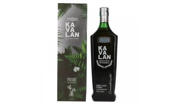 Kavalan CONCERTMASTER Port Cask Finish Festif Edition Single Malt Whisky 40% Vol. 0,7l dovanų dėžutėje