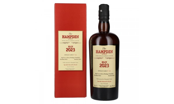 Hampden HLCF Sherry Bodegas Fundador Pure Single Cask Jamaican Rum 2023 64,4% Vol. 0,7l dovanų dėžutėje