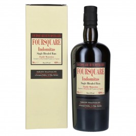 Foursquare 15 Years Old INDOMITAS Single Blended Rum 62% Vol. 0,7l dovanų dėžutėje