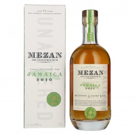 Mezan The Unaltered Rum Jamaica 2010 46% Vol. 0,7l dovanų dėžutėje