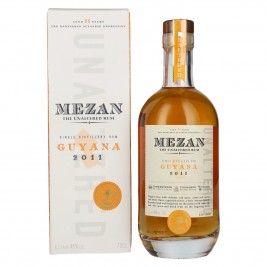 Mezan The Unaltered Rum Guyana 2011 46% Vol. 0,7l dovanų dėžutėje