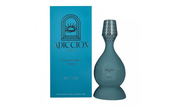 ADICCIŌN Tequila Reposado 100% Agave 40% Vol. 0,7l dovanų dėžutėje