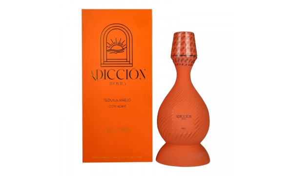 ADICCIŌN Tequila Añejo 100% Agave 40% Vol. 0,7l dovanų dėžutėje