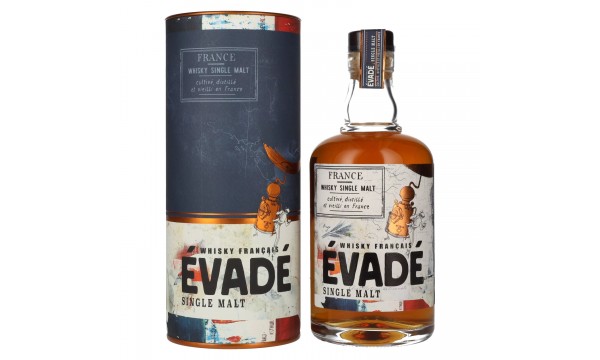 Évadé Single Malt Whisky Français 40% Vol. 0,7l dovanų dėžutėje