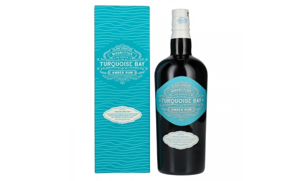 Turquoise Bay Amber Rum Reserve 40% Vol. 0,7l dovanų dėžutėje