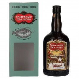 Compagnie des Indes Jamaica Rum Navy Strength 5 Years Old 57% Vol. 0,7l dovanų dėžutėje