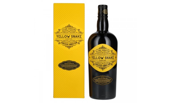 Yellow Snake Jamaican Amber Rum 40% Vol. 0,7l dovanų dėžutėje