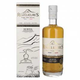 G. Rozelieures SUBTIL COLLECTION Single Malt Whisky 40% Vol. 0,7l dovanų dėžutėje