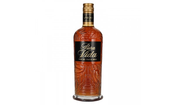 Pura Vida Añejo Single Estate Rum 37,5% Vol. 0,7l Pura Vida Añejo Single Estate Rum 37,5% Vol. 0,7l