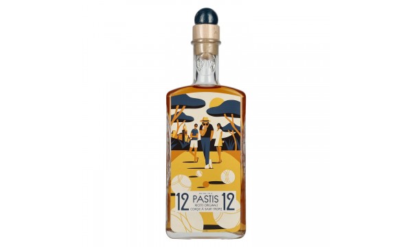 Pastis 12/12 Recette Originale Conçue à Saint-Tropez 45% Vol. 0,7l Pastis 12/12 Recette Originale Conçue à Saint-Tropez 45% Vol. 0,7l