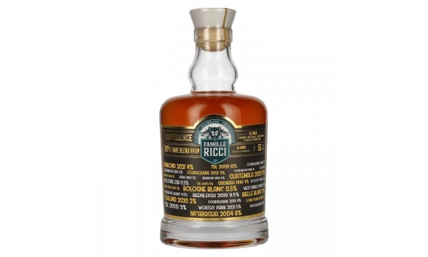 Famille Ricci Quintessence Rare Blend Rhum 2024 55% Vol. 0,7l