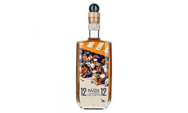 Pastis 12/12 de Saint Tropez Rendezvous en Terrasse 45% Vol. 0,7l