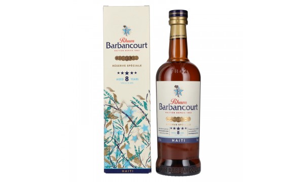 Barbancourt 8 Years Old Réserve Spéciale Haiti Rhum 43% Vol. 0,7l dovanų dėžutėje