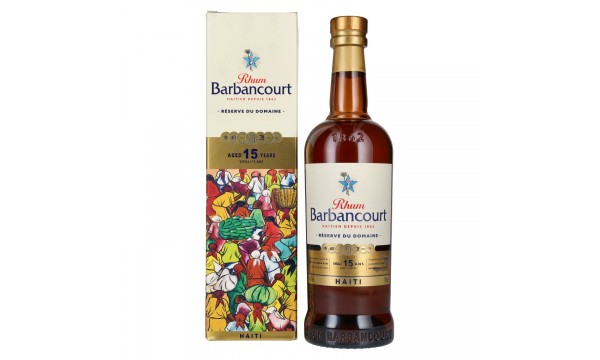 Barbancourt 15 Years Old Réserve du Domaine Rhum 43% Vol. 0,7l dovanų dėžutėje