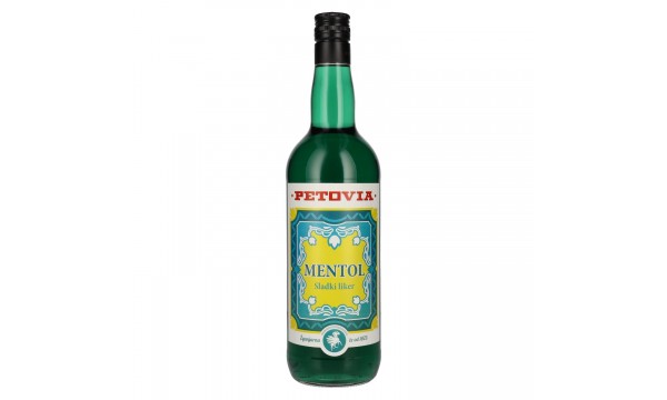 Petovia MENTOL Aromatiziran Sladki Liker 22% Vol. 1l