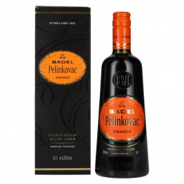 Badel Pelinkovac ORANGE 25% Vol. 0,7l dovanų dėžutėje