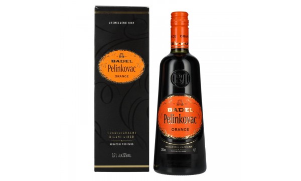 Badel Pelinkovac ORANGE 25% Vol. 0,7l dovanų dėžutėje Badel Pelinkovac ORANGE 25% Vol. 0,7l dovanų dėžutėje