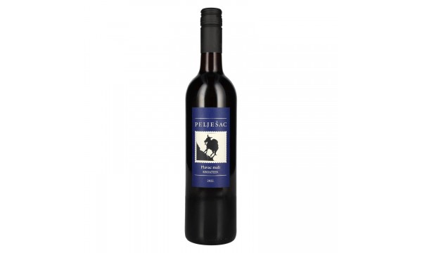 Badel Plavac mali Pelješac 2022 12,5% Vol. 0,75l, sausas