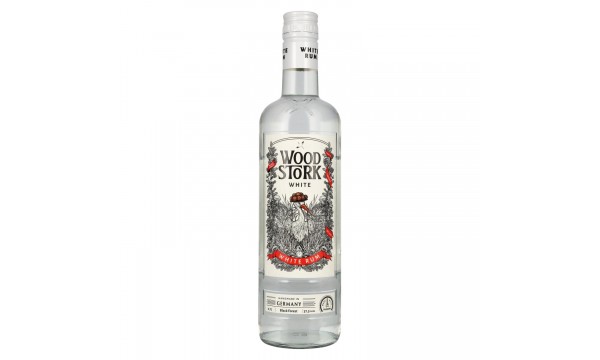 Wood Stork Black Forest White Rum 37,5% Vol. 0,7l Wood Stork Black Forest White Rum 37,5% Vol. 0,7l