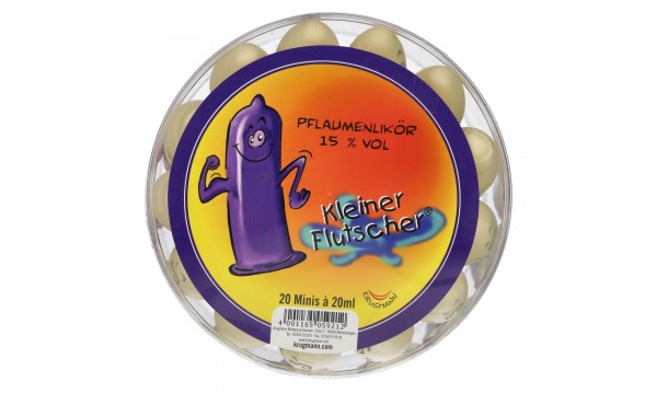 Krugmann's Kleiner Flutscher Pflaumenlikör 15% Vol. 20x0,02l Krugmann's Kleiner Flutscher Pflaumenlikör 15% Vol. 20x0,02l