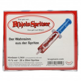 Krugmann R(h)einspritzer Himbeerlikör 15% Vol.0.02L 1vnt