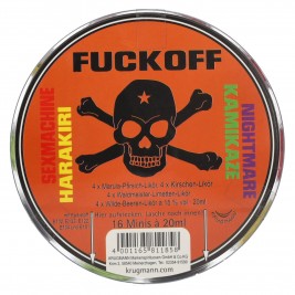 FUCKOFF Likör Mix 15% Vol. 16x0,02l PET